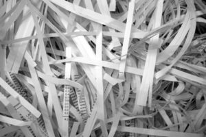 During a corporate move shred your documents