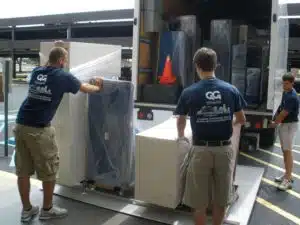 We handle the logistics of office set up